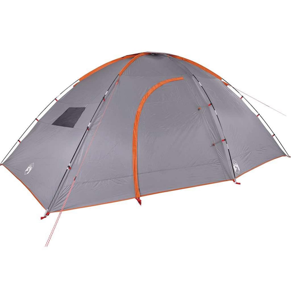 VIDAXL Tente de camping 8 personnes orange impermeable