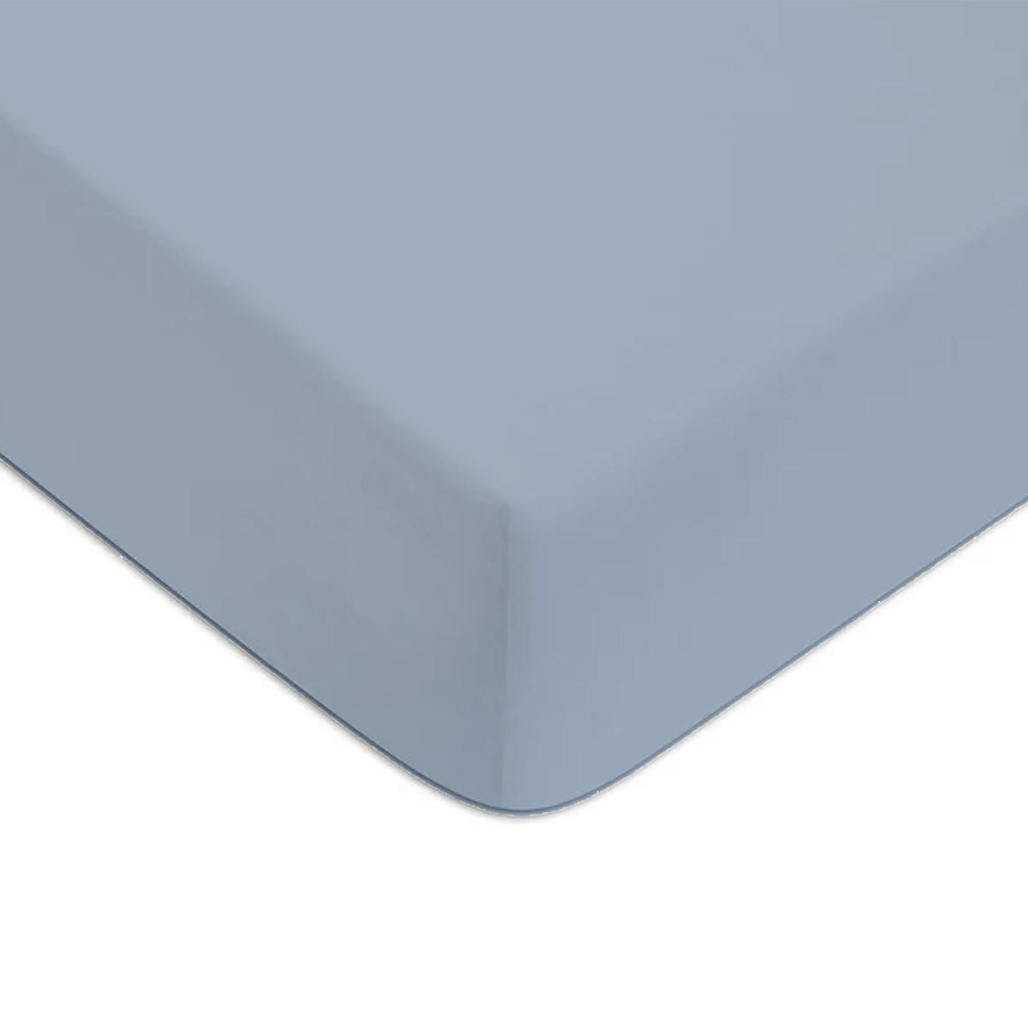 Voir la diapositive 1 : FUTURE HOME Drap housse en coton 57 fils uni bonnet 25cm