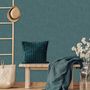 Voir la diapositive 3 : DUTCH WALLCOVERINGS DUTCH WALLCOVERINGS Papier peint simple Vert