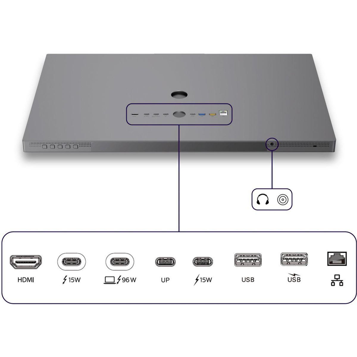 Philips Ecran PC 5K Brillance 27E3U7903  27p IPS 5K  Thunder