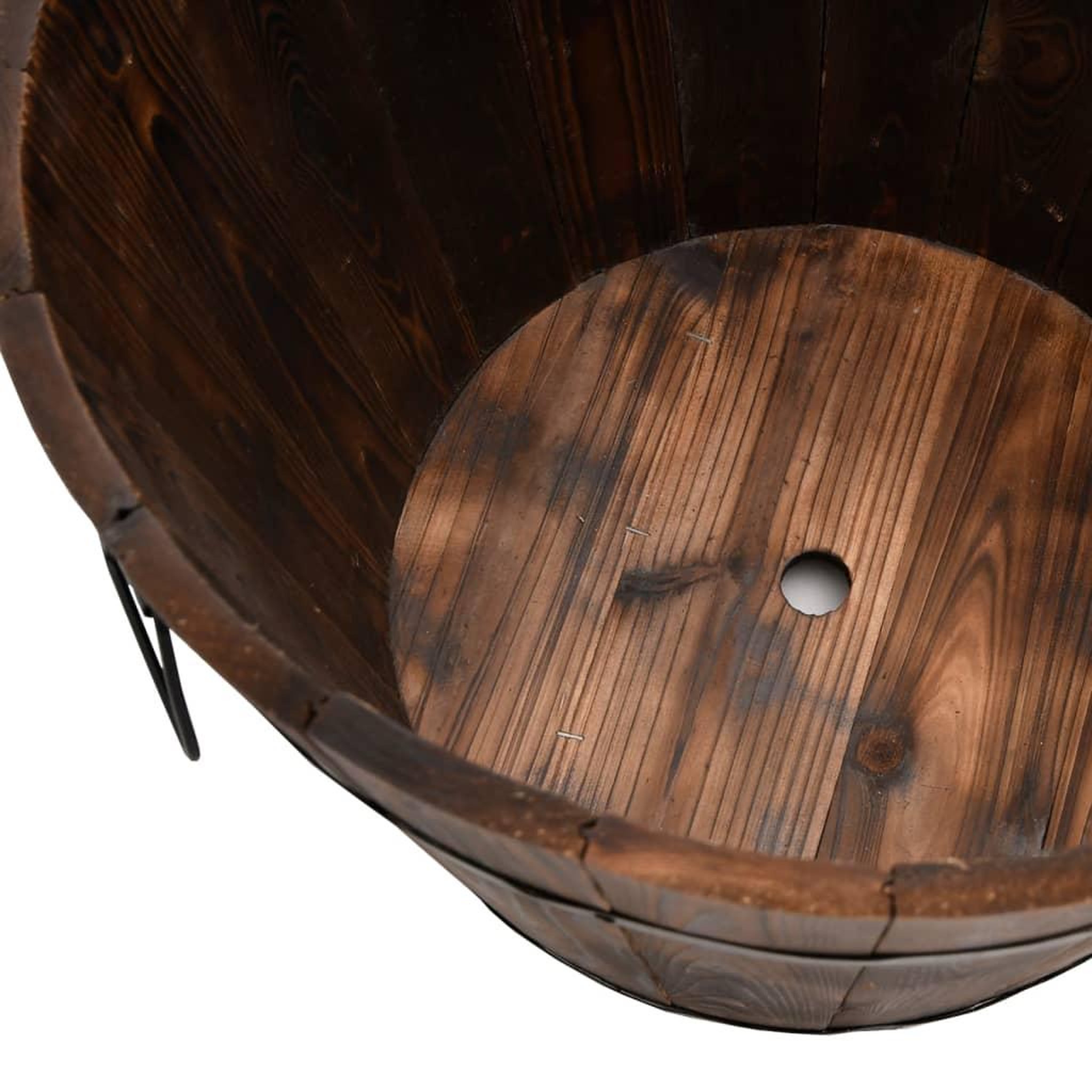 Voir la diapositive 4 : VIDAXL Ensemble de jardiniere godet 3 pcs bois massif de sapin