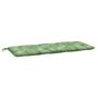 Voir la diapositive 2 : VIDAXL Coussin de banc de jardin motif de feuilles 120x50x7 cm tissu