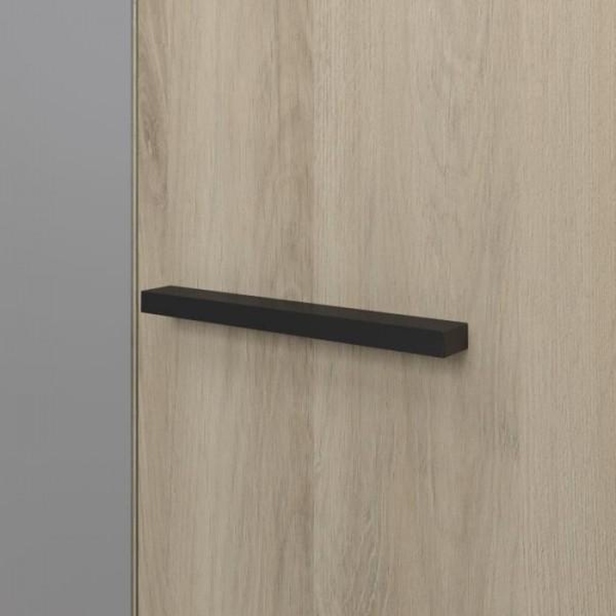 Voir la diapositive 5 : Demeyere Armoire - Décor Chene Kronberg - 4 portes et 2 tiroirs - Chambre - L 198 x H 203,1 x 56,6 cm - COLORADO