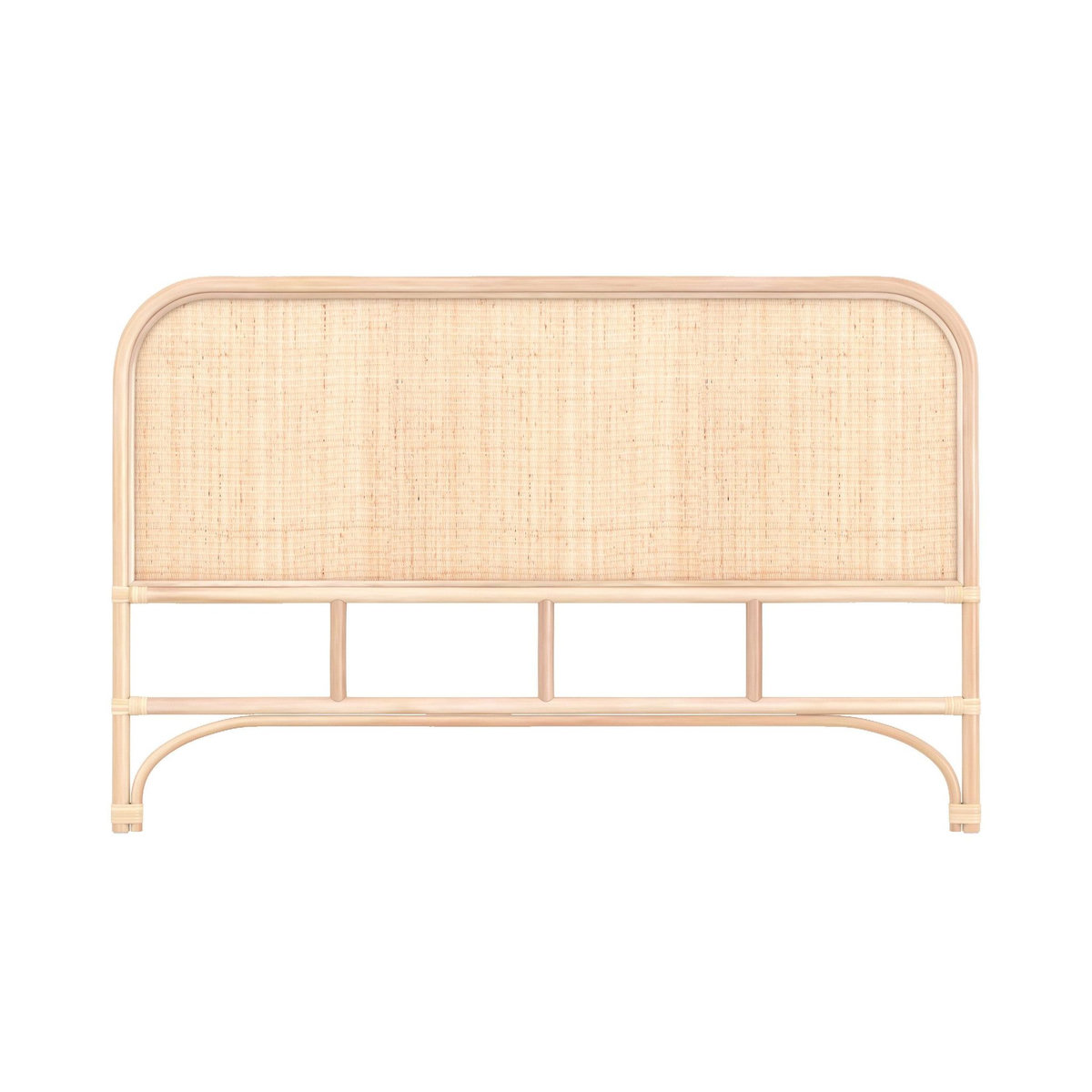 Rendez vous déco Tête de lit 140 cm en rotin naturel-Grace