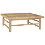 Voir la diapositive 1 : VIDAXL Table de jardin 65x65x30 cm Bambou