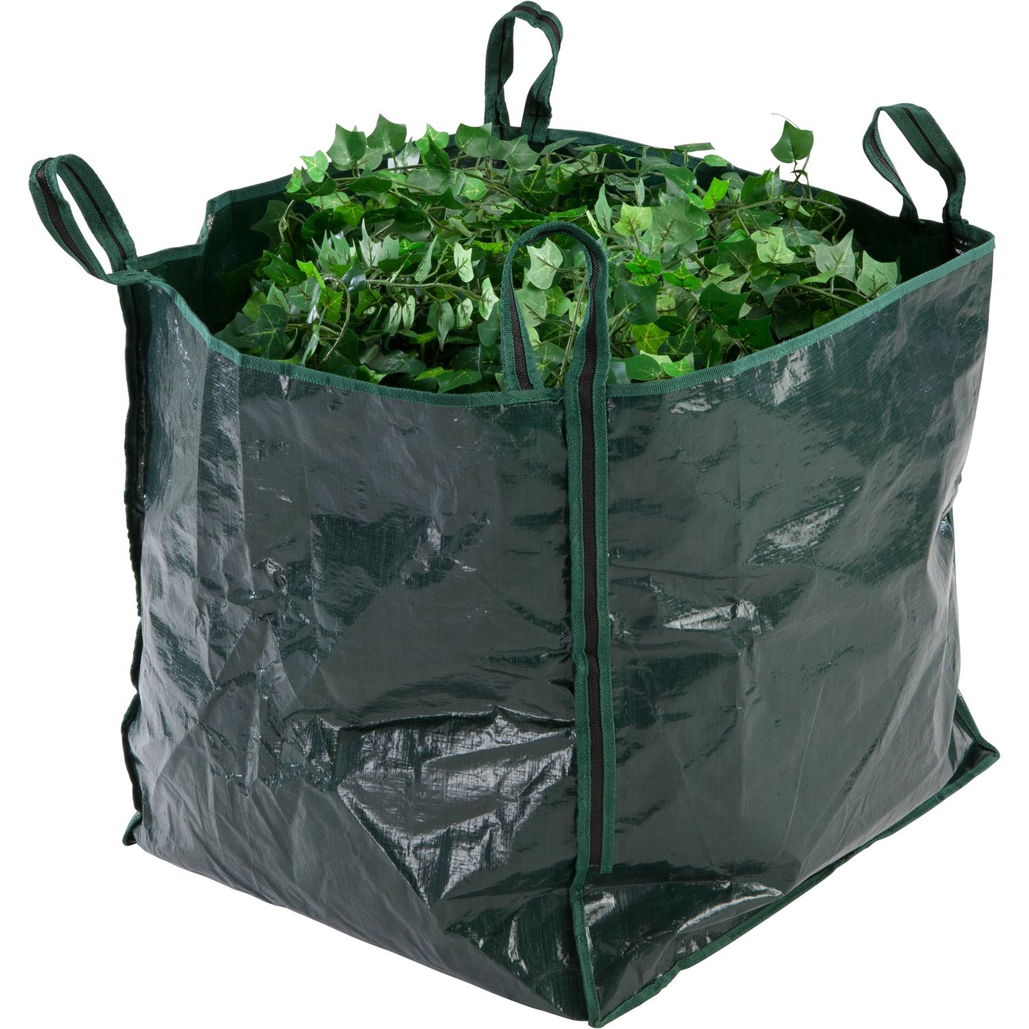 Voir la diapositive 3 : GARDENSTAR Sac de jardin vert - 148 L - 53 x 53 x 53 cm - 130G/m²