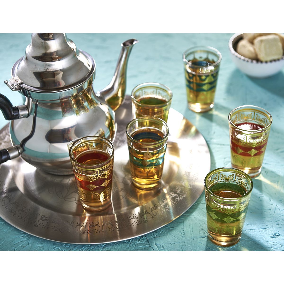 Lot de 6 verres à thé 12.5 cl