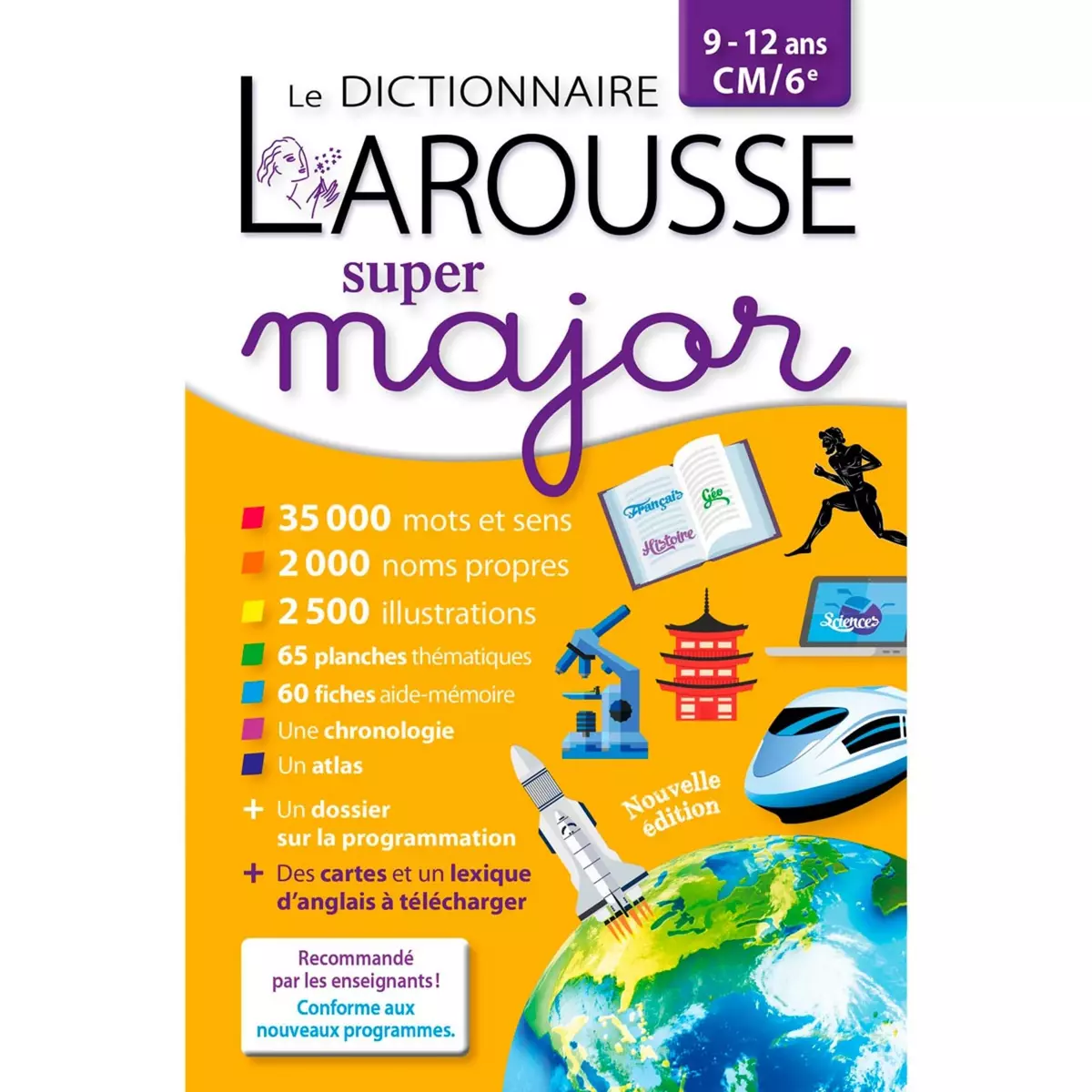 LAROUSSE Larousse dictionnaire super major 9/12 ans
