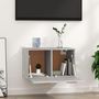 Voir la diapositive 3 : VIDAXL Armoire murale Sonoma gris 60x36,5x35 cm Bois d'ingenierie