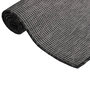 Voir la diapositive 3 : VIDAXL Tapis a tissage plat d'exterieur 140x200 cm Gris