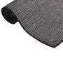 Voir la diapositive 3 : VIDAXL Tapis a tissage plat d'exterieur 140x200 cm Gris