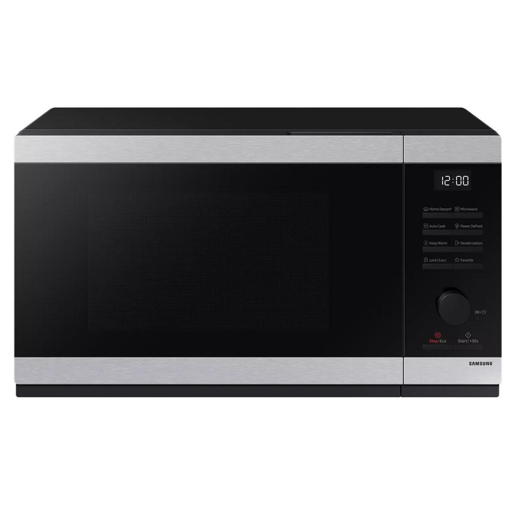 Samsung Micro-ondes solo 32l 1500w inox/noir - ms32dg4504at