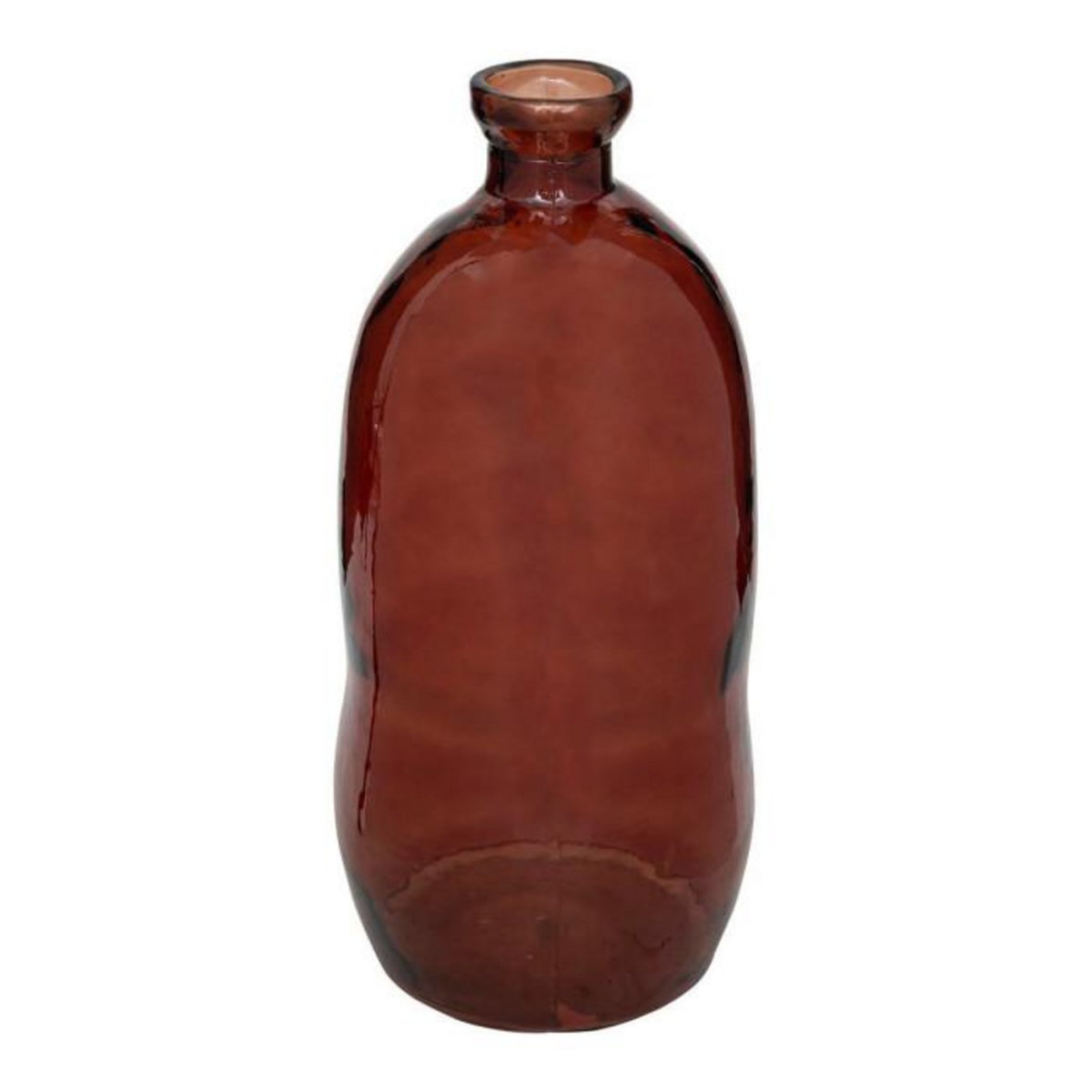 ATMOSPHERA Vase Bouteille en Verre  Uly  73cm Ambre