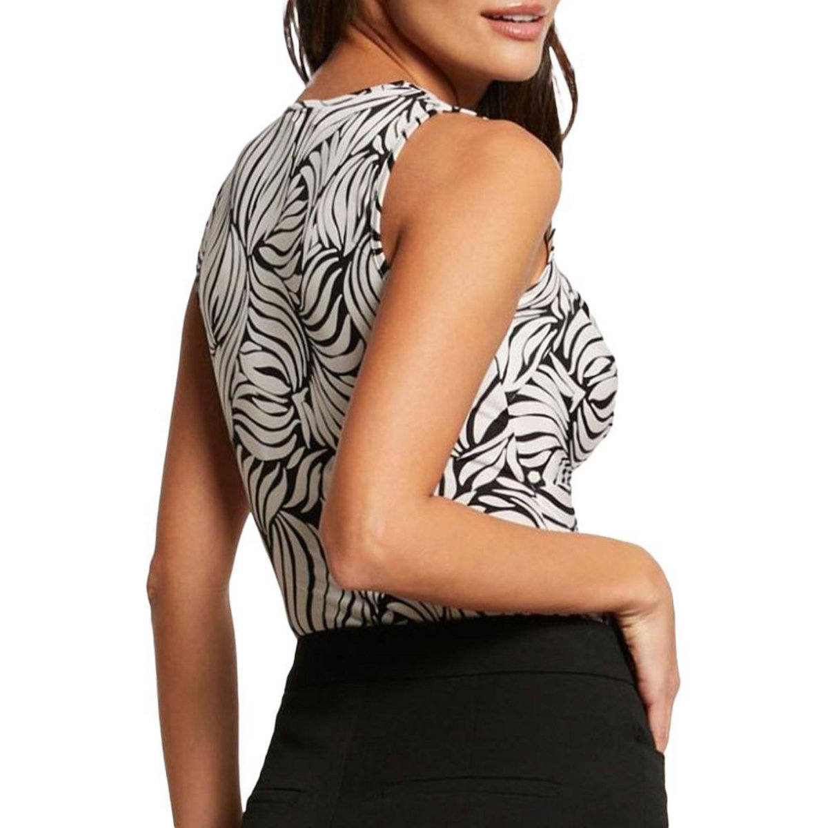 MORGAN Debardeurs MULTICO Femme Morgan T shirt Débardeur Imprimé 241 DELTI MU8