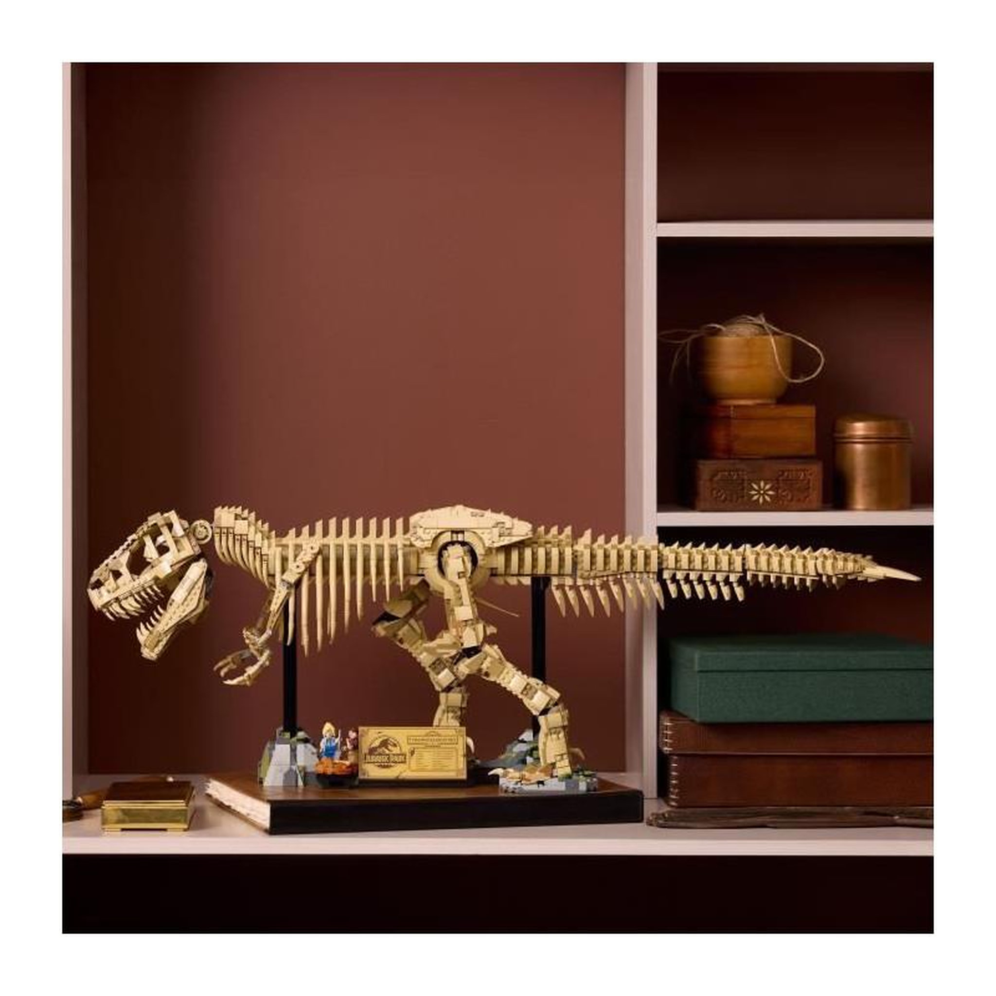 Voir la diapositive 3 : LEGO LEGO Jurassic World 76968 Les Fossiles de Dinosaures : le Tyrannosaurus Rex - Pour Adulte
