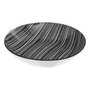 Voir la diapositive 2 : SECRET DE GOURMET Lot de 6 Assiettes Creuses  Bohemia Zèbre  20cm Noir