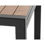 Voir la diapositive 6 : HESPERIDE Table de jardin extensible en aluminium effet bois 10 places EVASION