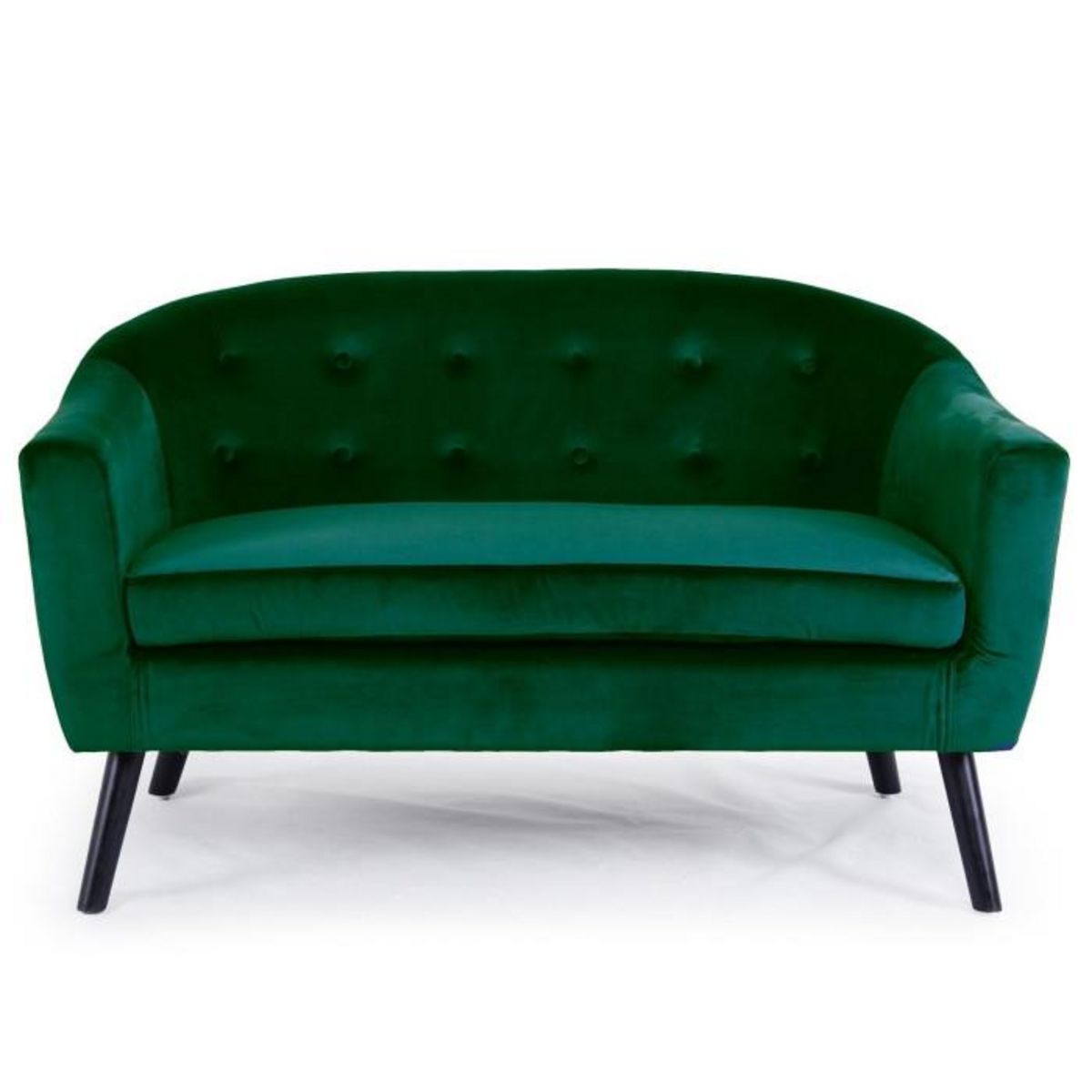 Paris Prix Canapé Scandinave Velours  Lopy  129cm Vert