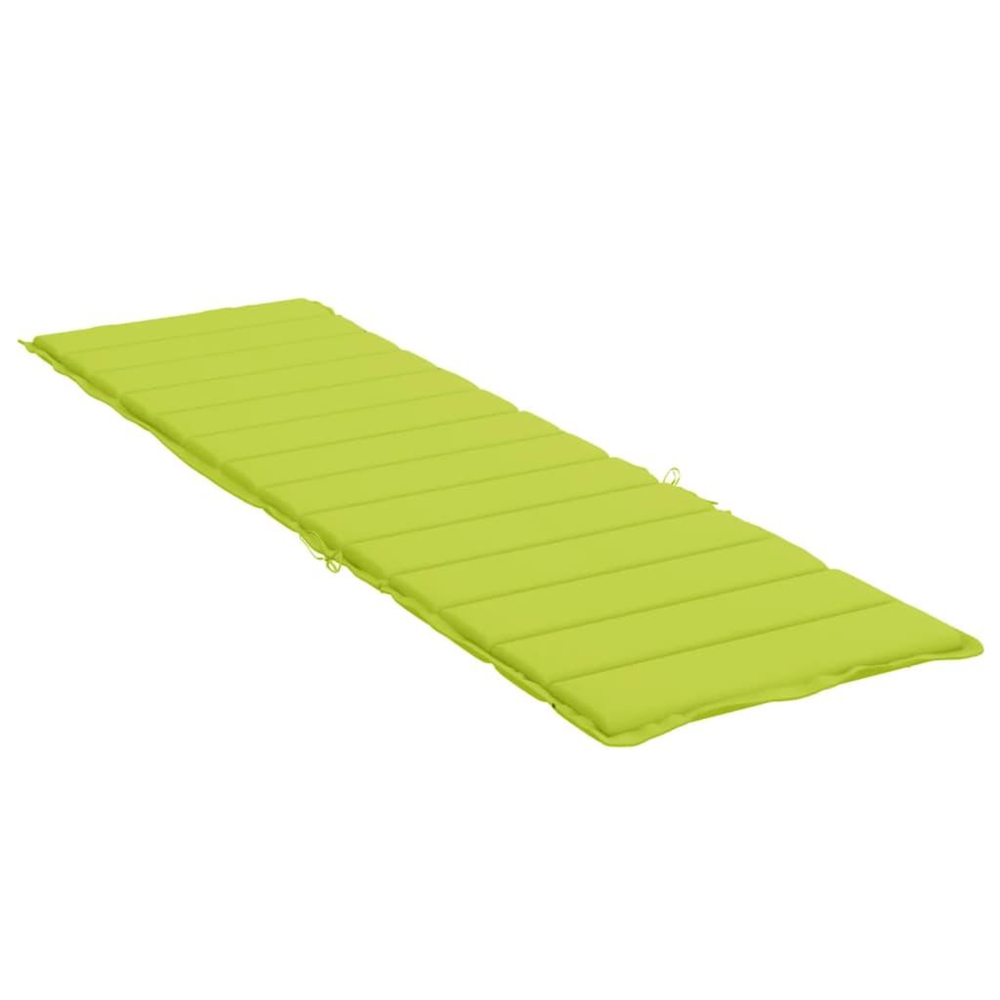 Voir la diapositive 4 : VIDAXL Coussin de chaise longue vert vif 200x50x3 cm tissu oxford