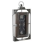 AAAAA Horloge Murale DKD Home Decor Loft Bois Fer (29 x 6.5 x 61 cm)