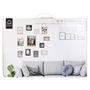 Voir la diapositive 4 : Paris Prix Lot de 12 Cadres Photo  Vues  27cm Naturel & Noir