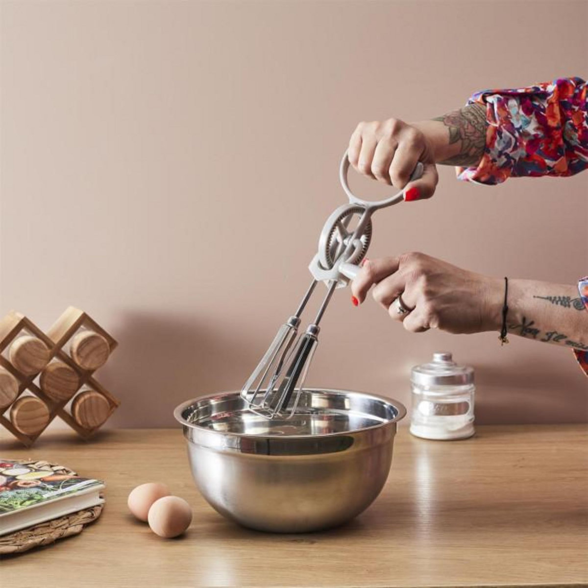 Paris Prix Batteur Manuel  Mamie Lily  31cm Gris