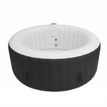 Ospazia Spa gonflable 6 places rond - Ospazia - Diamètre : 208 cm - Filtre et bâche inclus