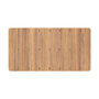 Voir la diapositive 3 : Rendez vous déco Table basse rectangulaire de jardin en bois de teck massif-Nadila