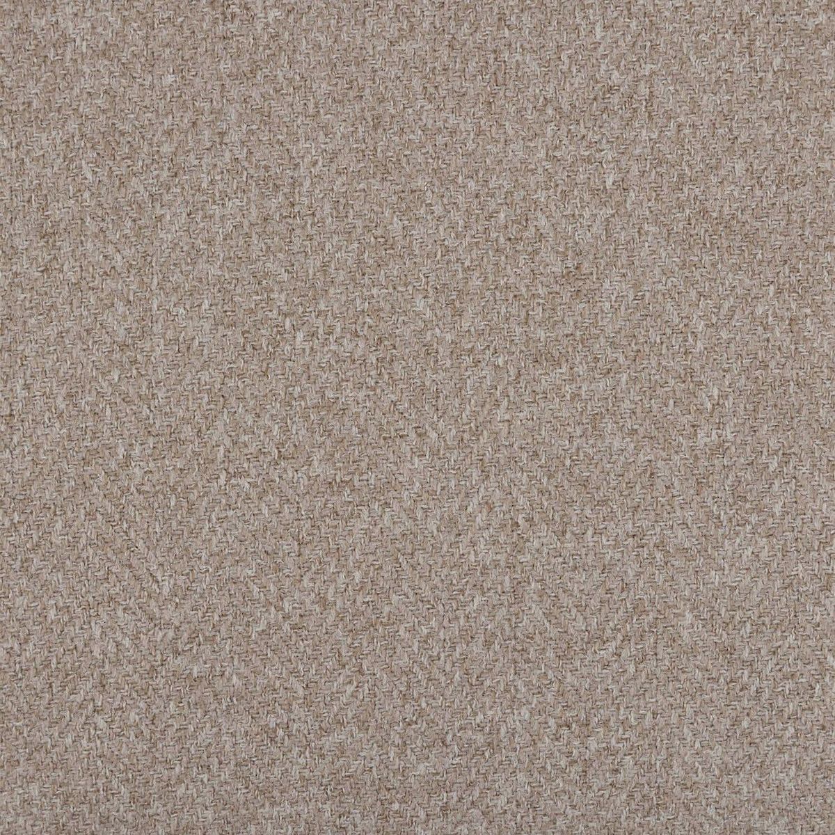 ATMOSPHERA Fauteuil tissu chevron et pieds en bois GARY - Beige