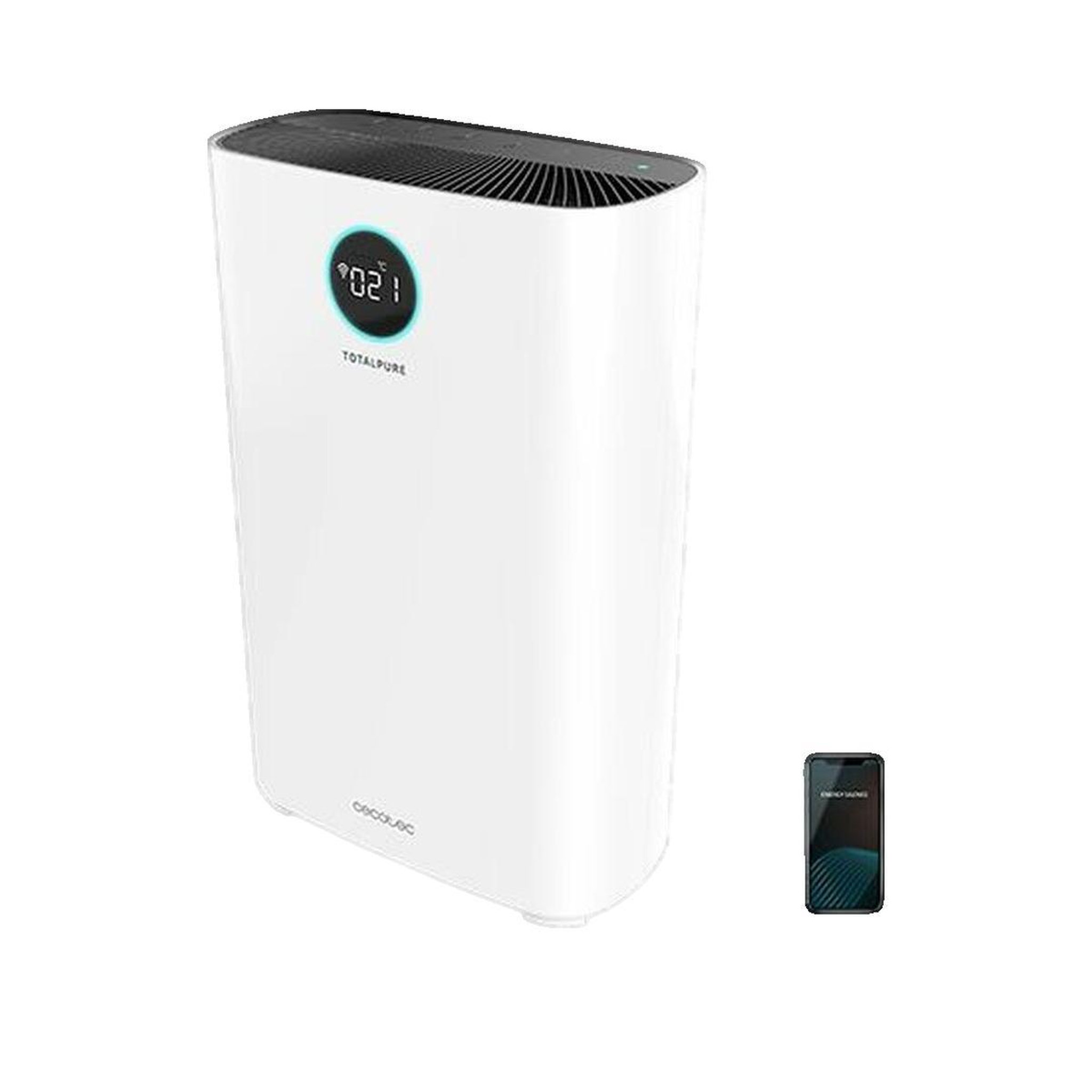 Voir la diapositive 2 : CECOTEC Purificateur d'air Cecotec 8435484056212 blanc