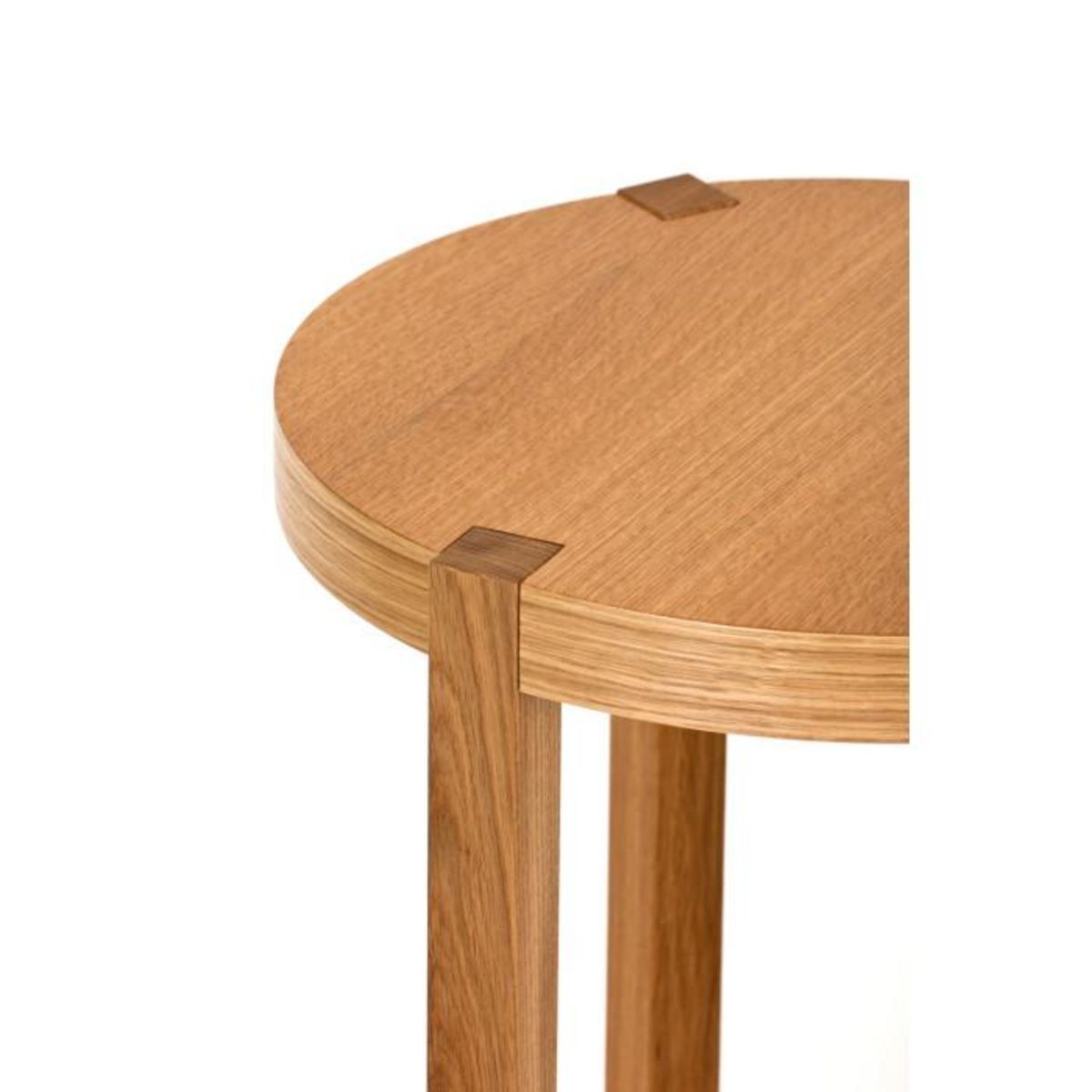 Paris Prix Table d'Appoint Design  Brentwood  55cm Chêne