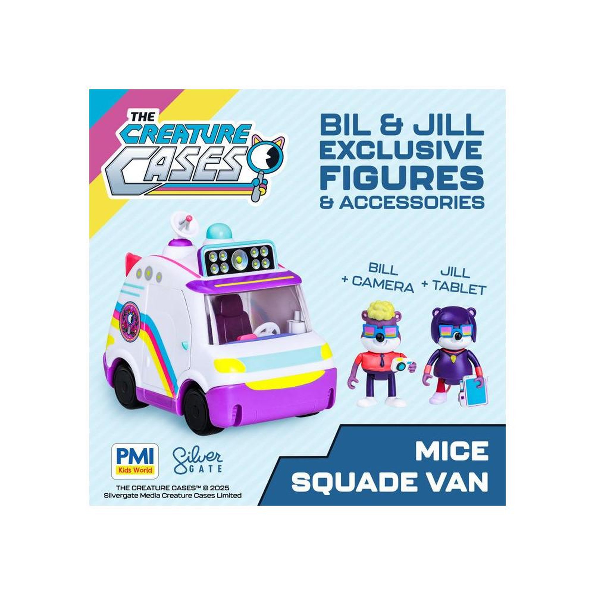 Voir la diapositive 2 : BANDAI Van de la Brigade Souris - BANDAI - Enquetes Sauvages - PMCC9013