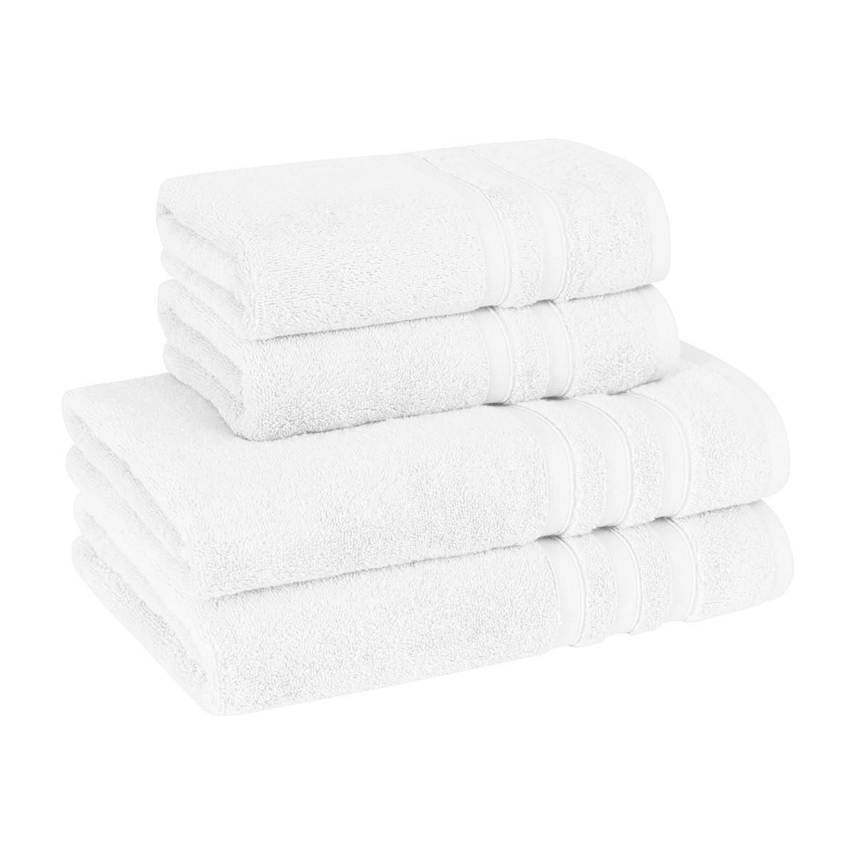 Sensei Maison Ensemble de bain 4 pièces 600 g/m² SENSILK