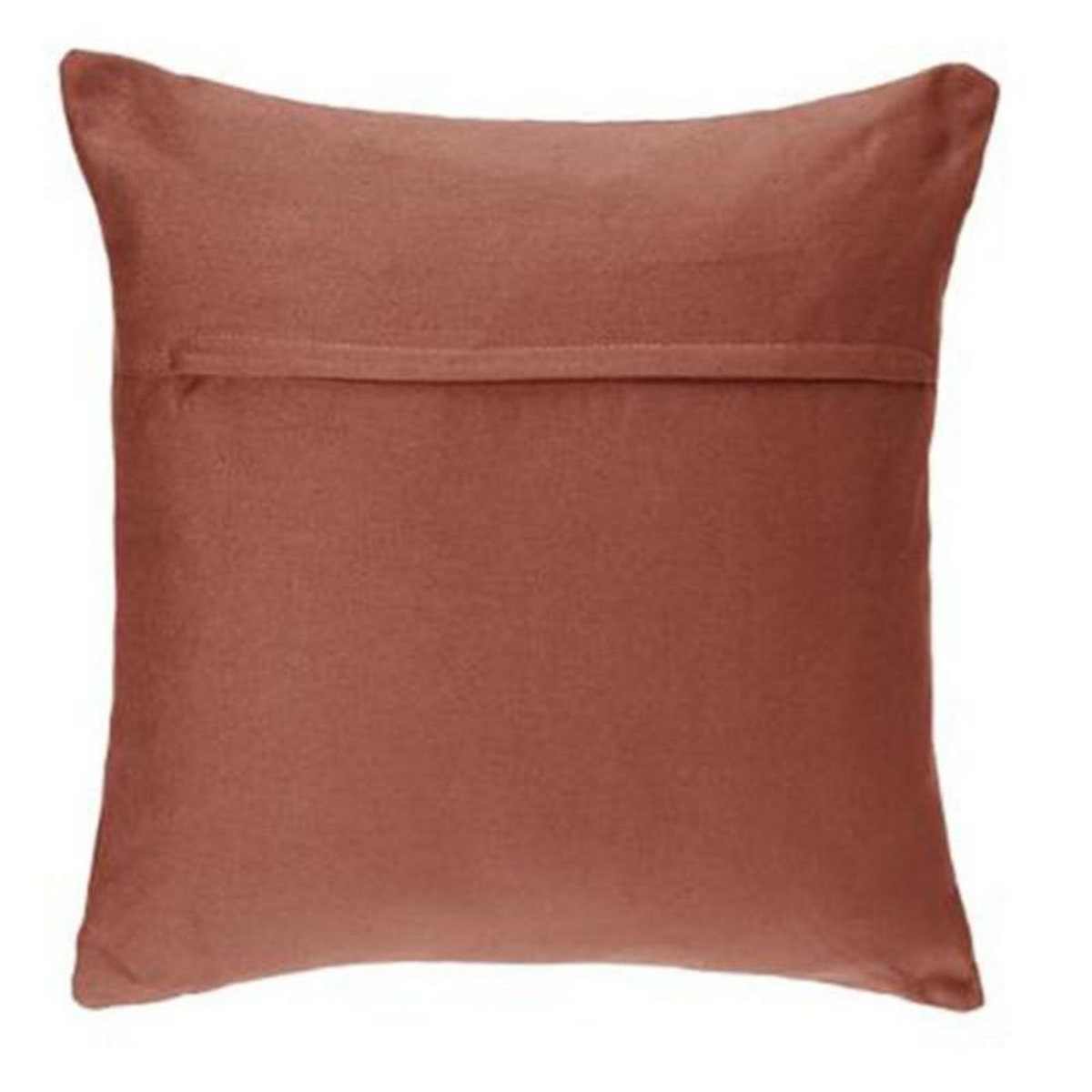 ATMOSPHERA Coussin Déhoussable  Jovi  38x38cm Terracotta