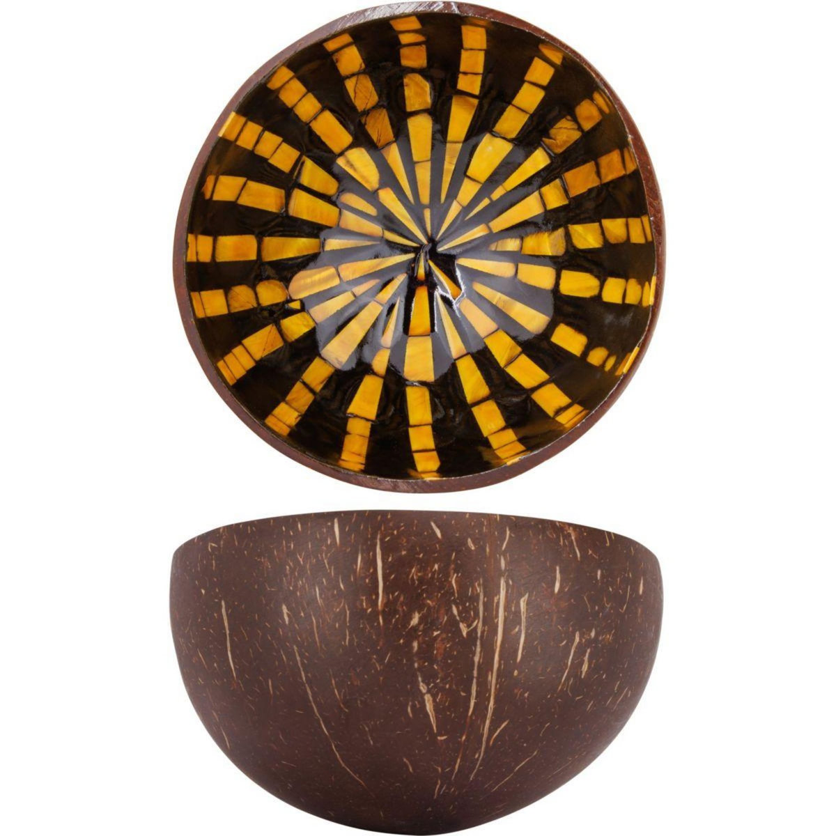 NOYA Bol coco etoile mosaique jaune