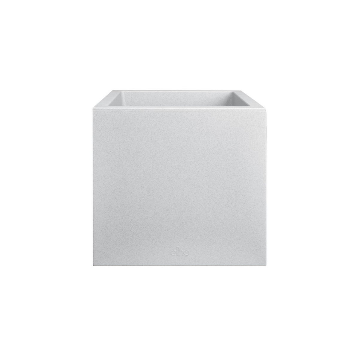 ELHO Jardinière carré en plastique 30 x 30 cm Elho Vivo Next Square ciment clair
