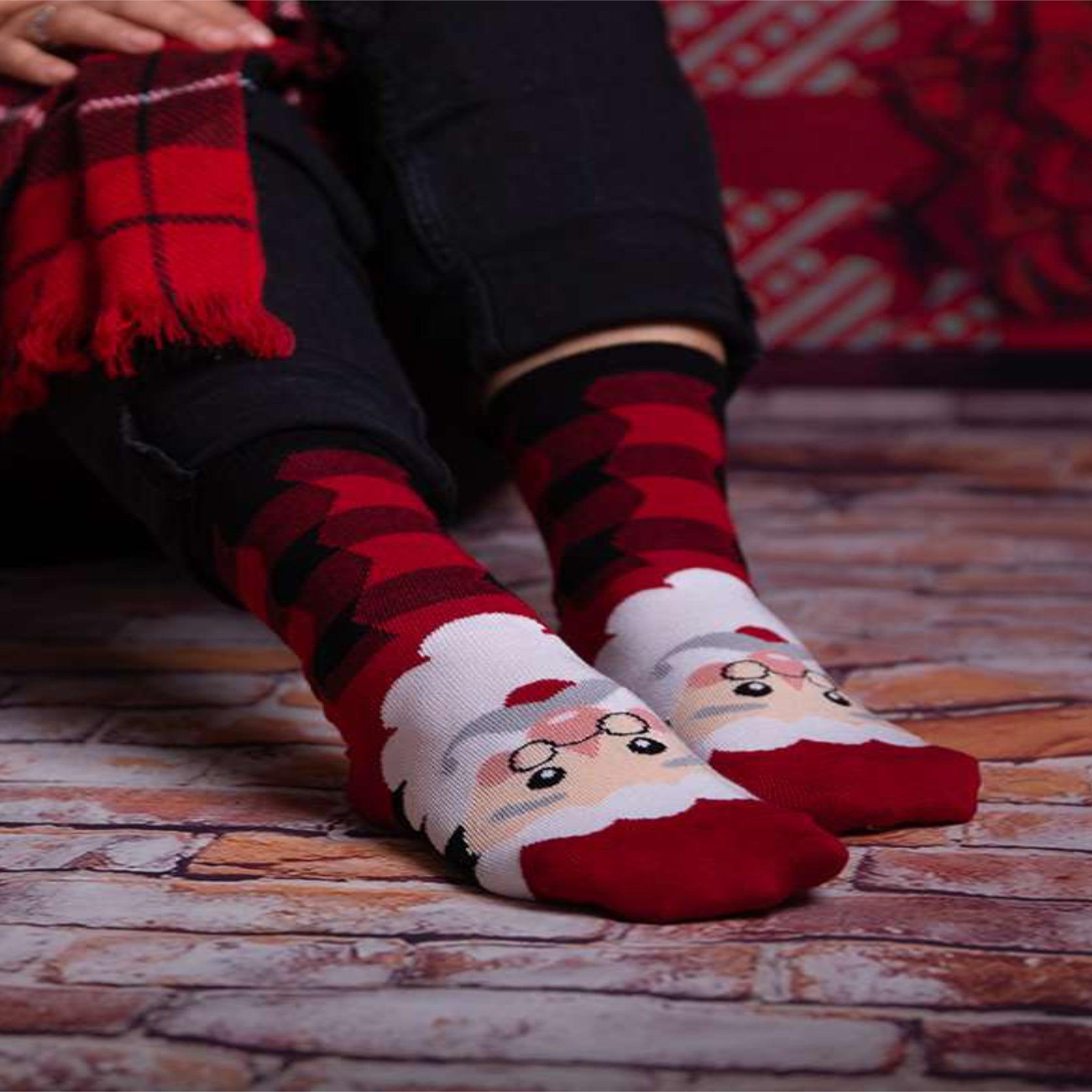 Voir la diapositive 4 : PIRIN HILL Chaussettes en bambou santa claus