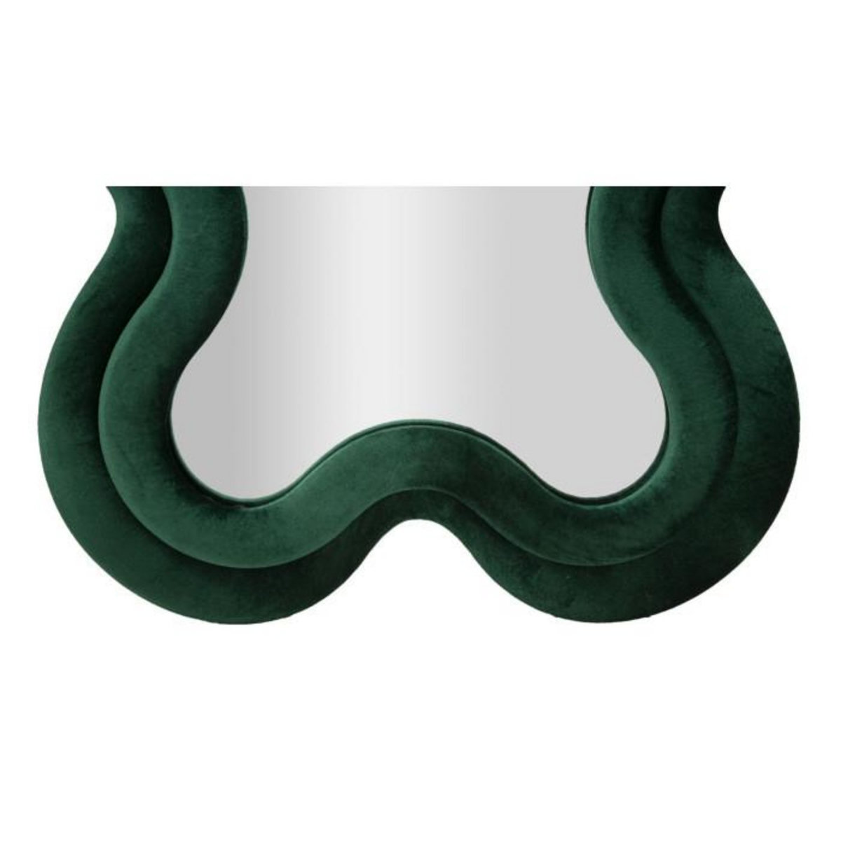 Paris Prix Miroir Mural en Velours  Monica  160cm Vert
