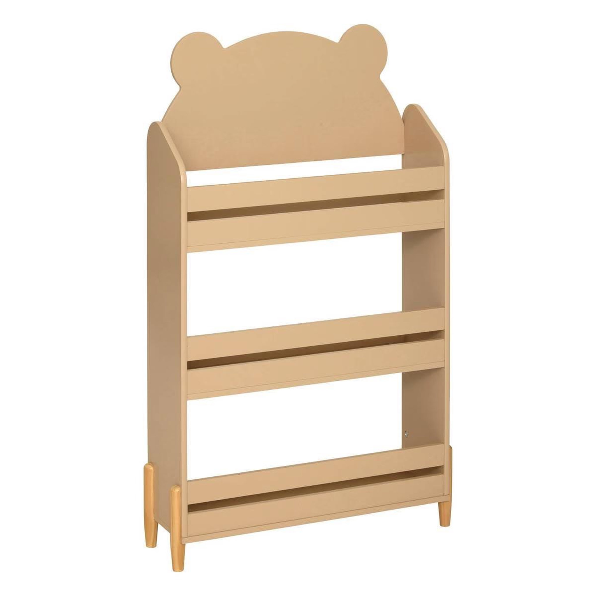 Voir la diapositive 1 : Atmosphera Kids Bibliothèque enfant  douceur  100cm beige