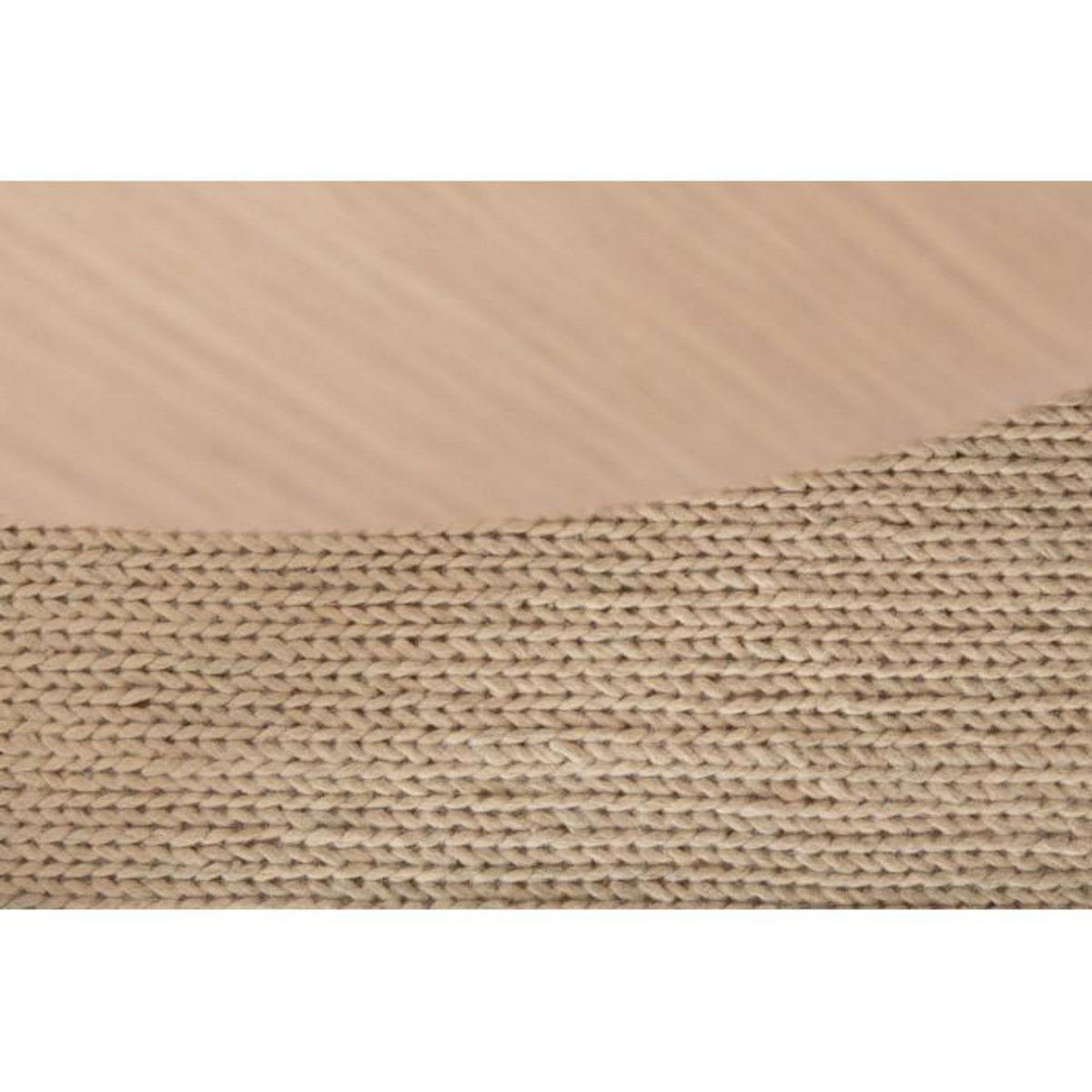 Paris Prix Tapis Tressé en Laine  Marta  250x350cm Naturel