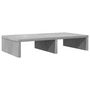 Voir la diapositive 6 : VIDAXL Support de moniteur gris béton 50x27x10 cm bois d ingénierie
