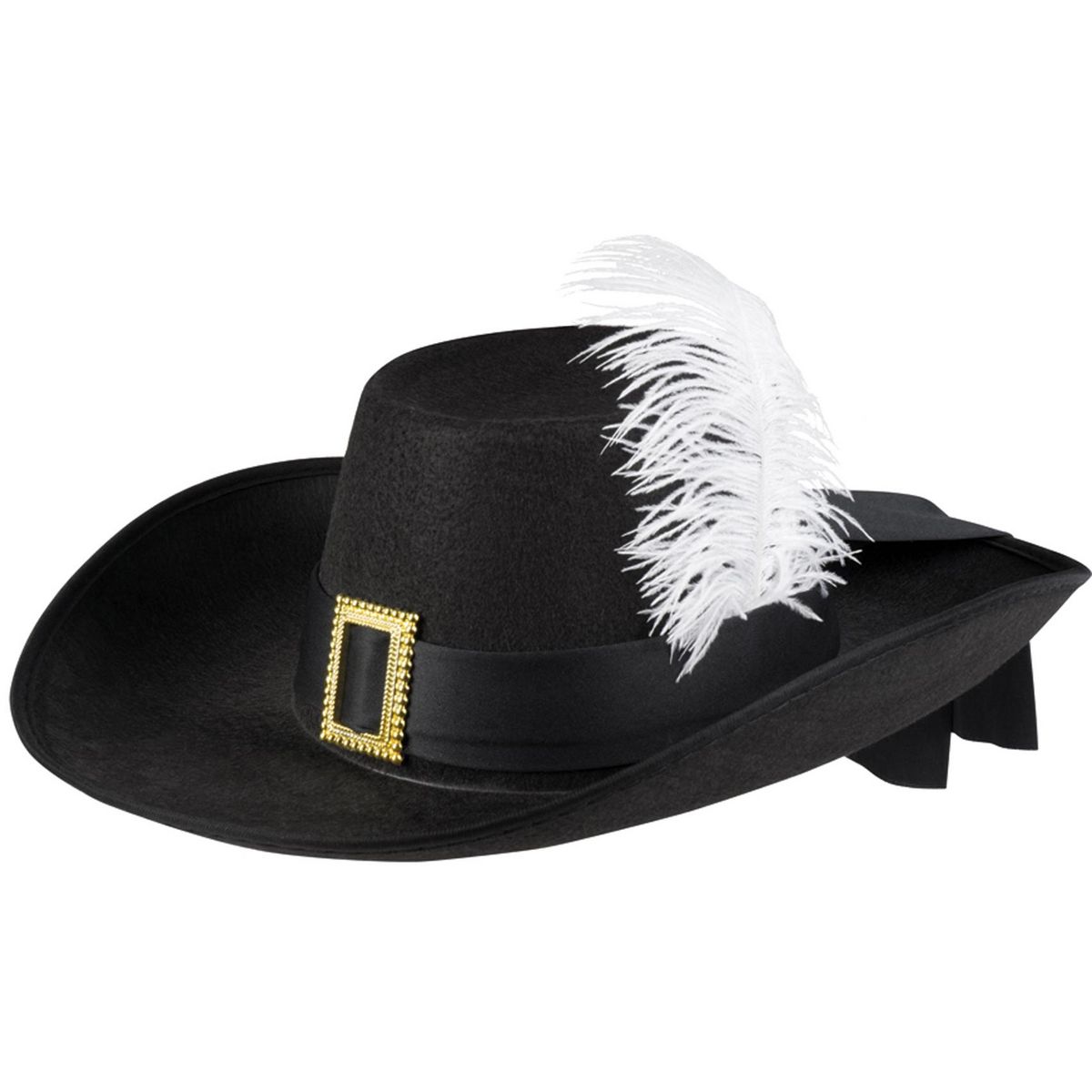 Boland Chapeau de Mousquetaire - Ruban Noir