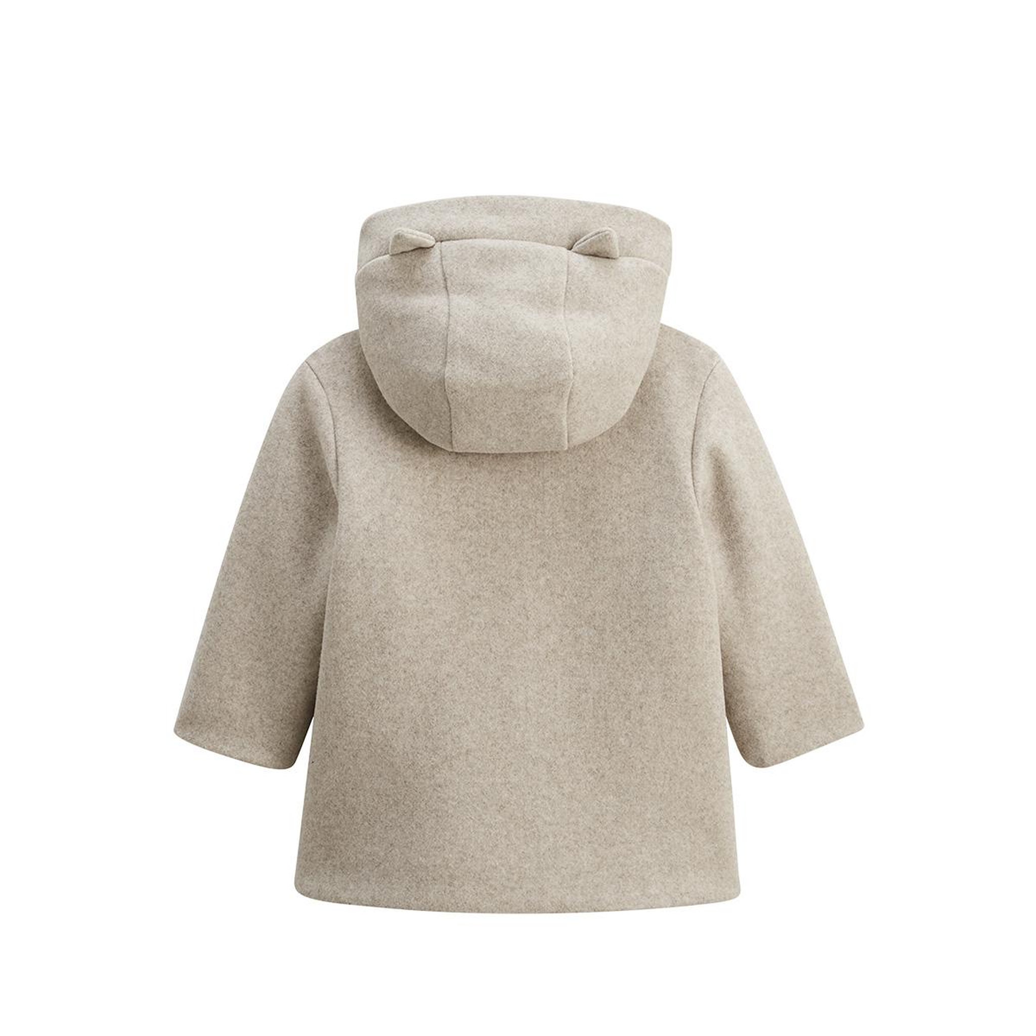 Voir la diapositive 2 : Petit Béguin Manteau enfant avec capuche manouk