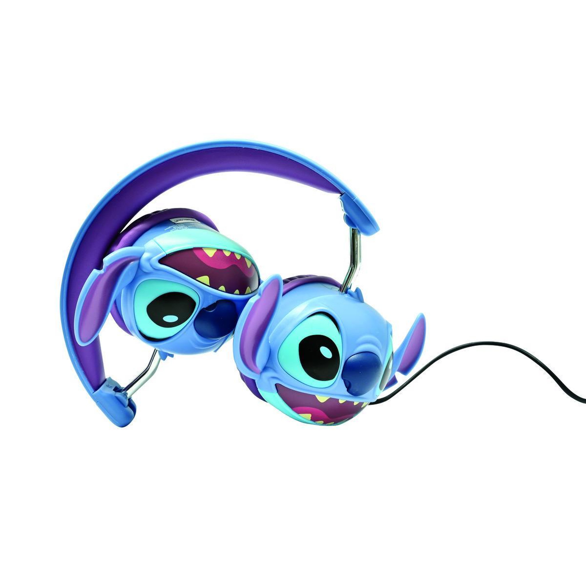 Voir la diapositive 4 : Lexibook Casque stéréo filaire pliable Stitch avec limitation de volume d'écoute