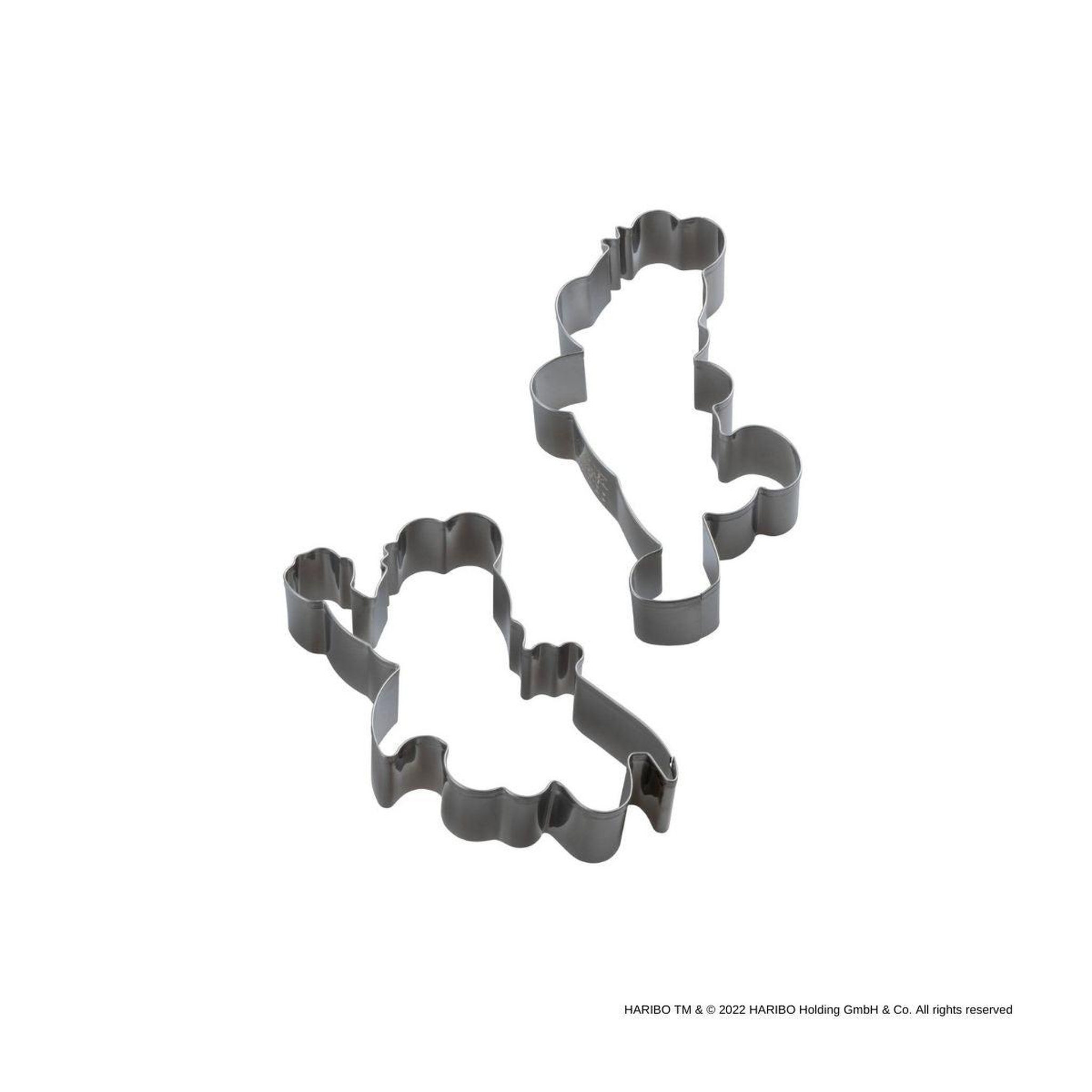 ZENKER Lot de 2 emporte-pièces en inox motif ourson doré zenker haribo