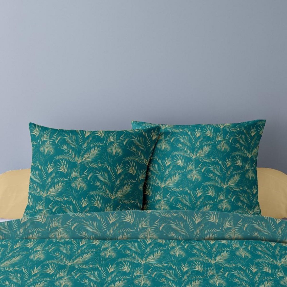 Dourev Housse de couette 240x220 ALMA + 2 taies 100% coton