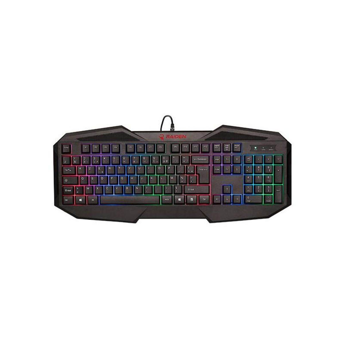 Subsonic Pack d'accessoires gamer pour PC Clavier AZERTY
