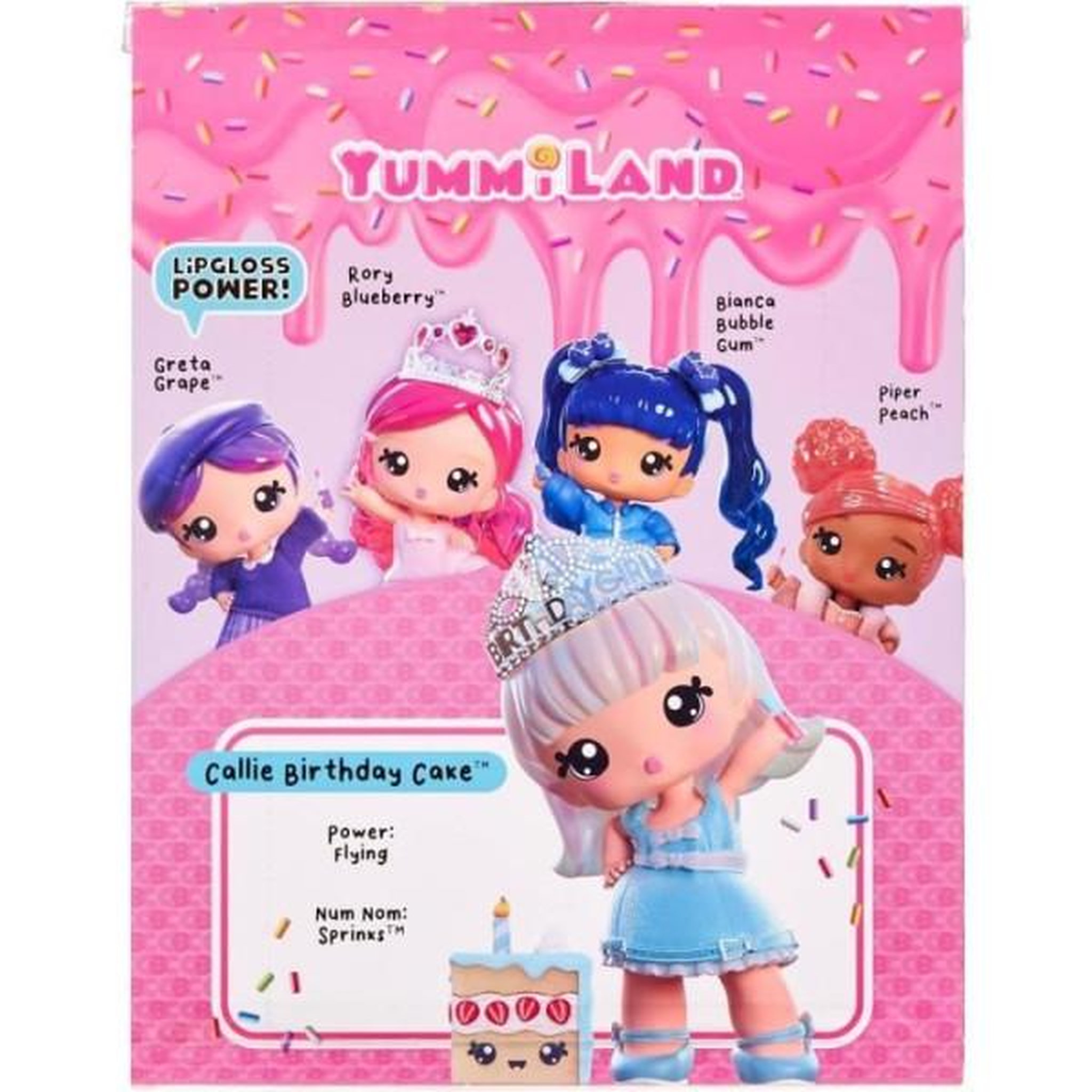 Voir la diapositive 3 : L.O.L. SURPRISE! Yummiland - Grande poupée 25 cm a coiffer et câliner - Animal de compagnie + baumes a levre parfumé - Callie - Des 4ans