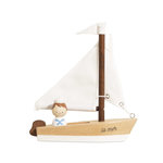 Le Toy Van Voilier Et Son Capitaine en bois