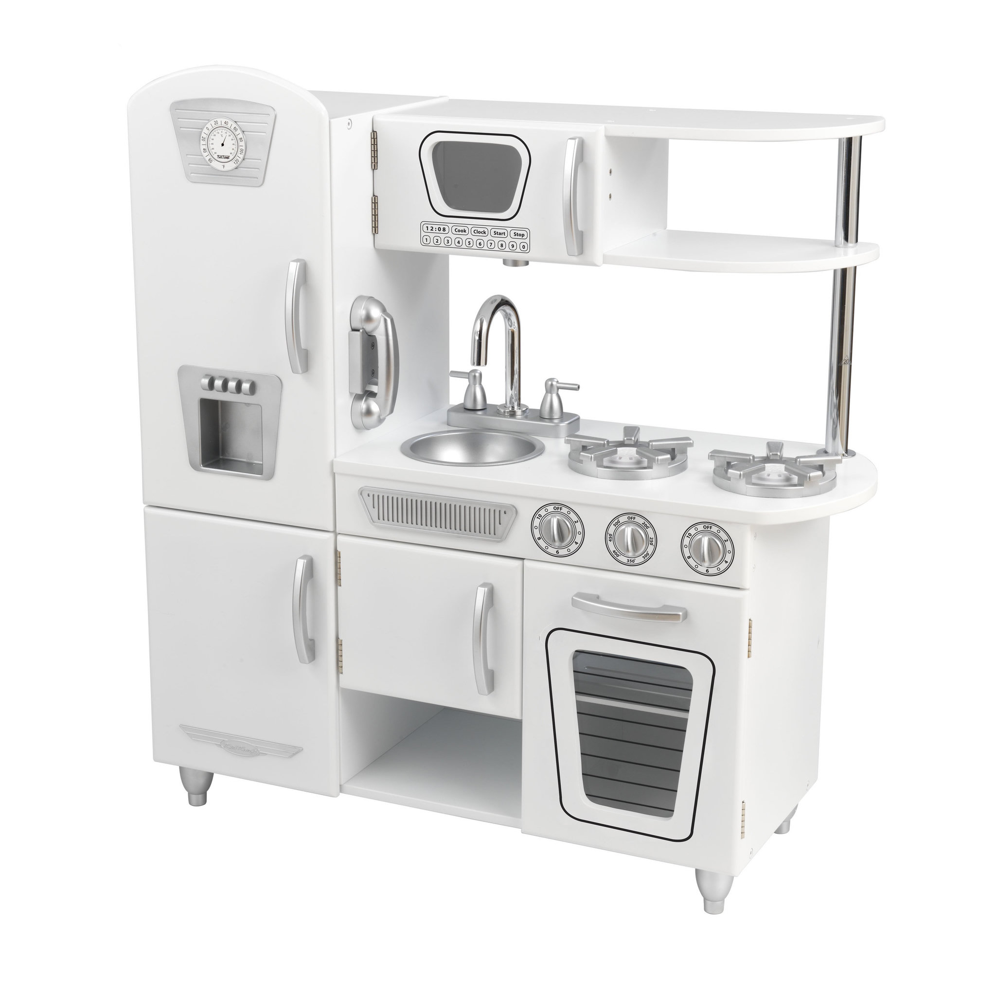Voir la diapositive 1 : Kidkraft Cuisine enfant en bois vintage blanc